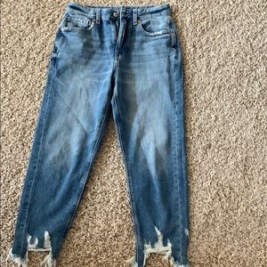 Hi rise American eagle jeans